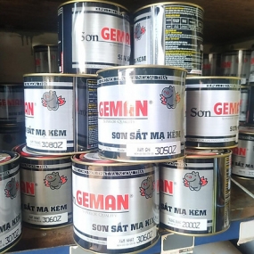 SƠN SẮT MẠ KẼM GEMAN