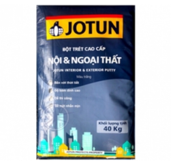 BỘT TRÉT NỘI - NGOẠI THẤT JOTUN  - 40 KG